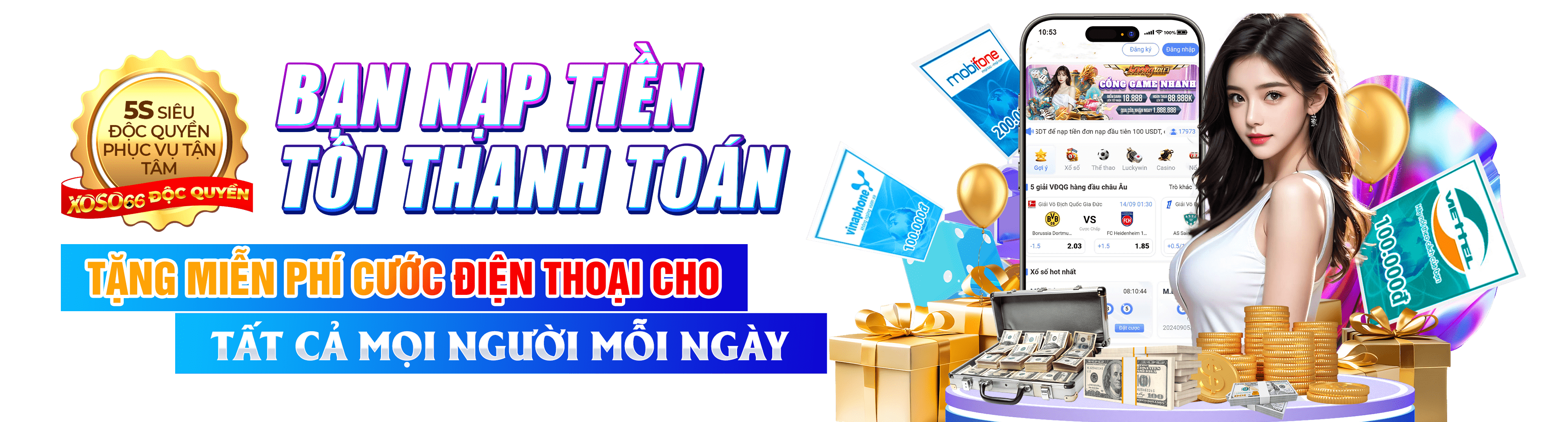 Hình ảnh quảng cáo của nh88 hiển thị nền tảng và các lợi ích