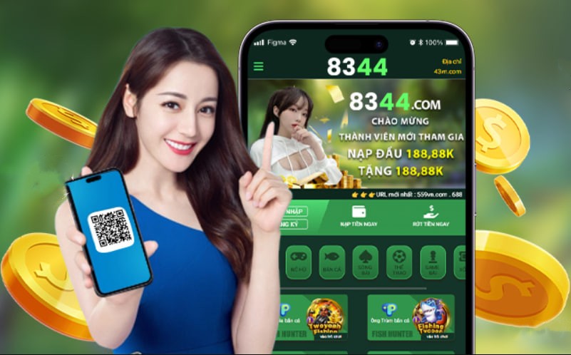 Hình ảnh quảng cáo của nh88 hiển thị nền tảng và các lợi ích
